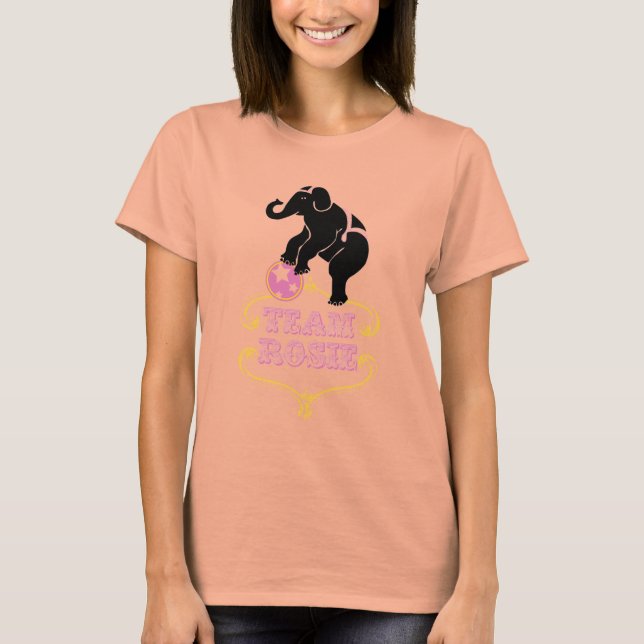 Team Rosie Burnout Tee (Front)