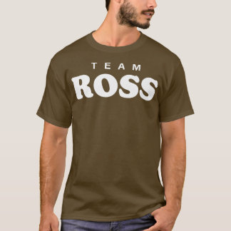 Team Ross Personalised Surname Bride Groom Family  T-Shirt
