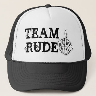 TEAM RUDE TRUCKER HAT