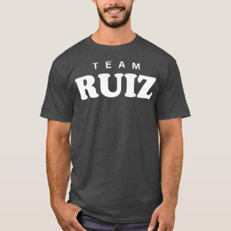 Team Ruiz Personalised Surname Bride Groom Family T-Shirt