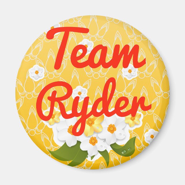 Team Ryder Magnet (Front)