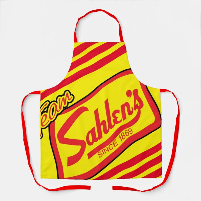 Team Sahlen Apron full print (Front)