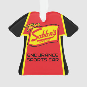 Team Sahlen crew uniform ornament 