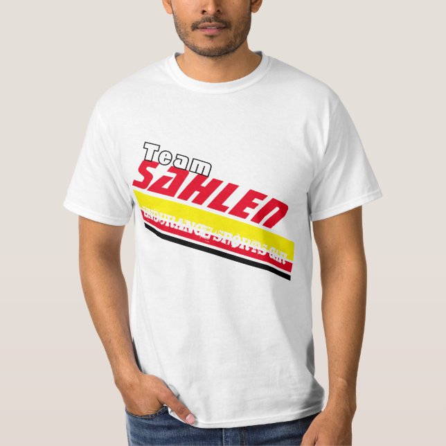 Team Sahlen Ketchup & Mustard T-Shirt (Front)