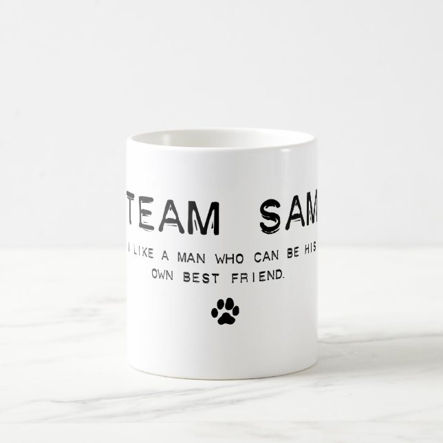 team sam coffee mug (Center)