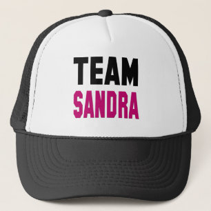 Team Sandra T-shirts and Swag Trucker Hat