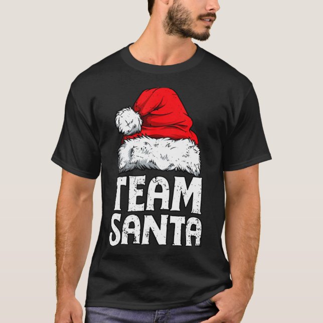 Team Santa Christmas Classic T-Shirt (Front)