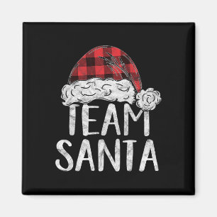 Team Santa Christmas Costume Gift Matching Family  Magnet