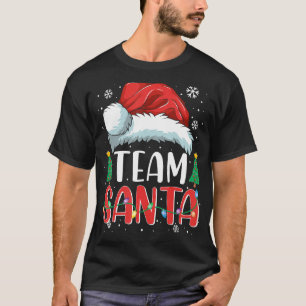 Team Santa  Christmas Family Matching Pyjamas Tees
