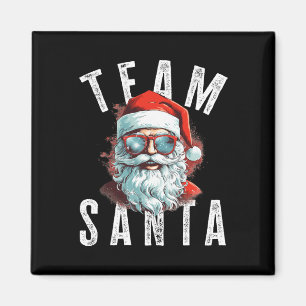 Team Santa Christmas Funny Xmas Santa Claus 1 Magnet