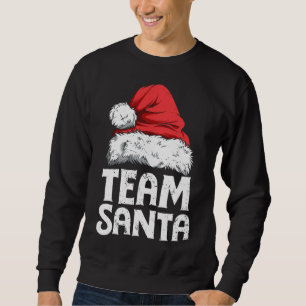 Team Santa Christmas Squad Family Matching Pyjamas Sweatshirt