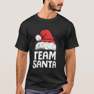 Team Santa Christmas Squad Family Matching Pyjamas T-Shirt