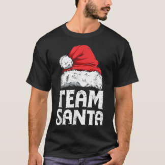 Team Santa Christmas Squad Family Matching Pyjamas T-Shirt