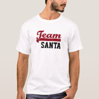TEAM SANTA CHRISTMAS  T-SHIRT