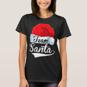 Team Santa Family Group Matching Christmas Pajama T-Shirt