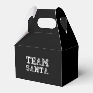 Team Santa Funny Christmas Favour Box