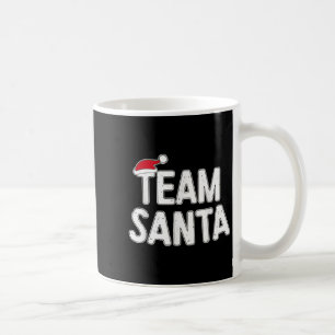 Team Santa Shirt Adult Kids Christmas Santa Squad  Coffee Mug