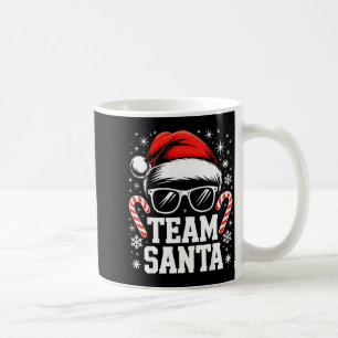 Team Santa Shirt Adult Kids Christmas Santa Squad  Coffee Mug