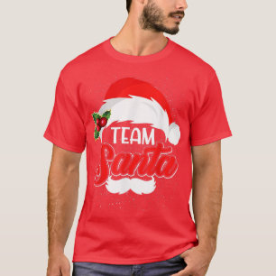 Team Santa T Christmas Family Matching Pajama T-Shirt