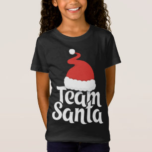 Team Santa Tshirt Christmas Family Matching Pajama