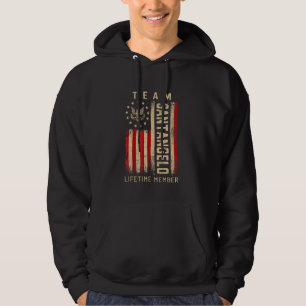 Team SANTANGELO Lifetime Member American Flag Hoodie