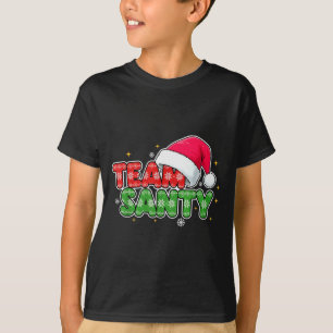 Team Santy-santa Christmas, Squad And Family T-Shirt