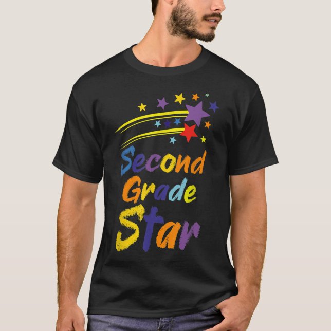 Team Second 2nd Grade Back To School Student Teach T-Shirt (Front)