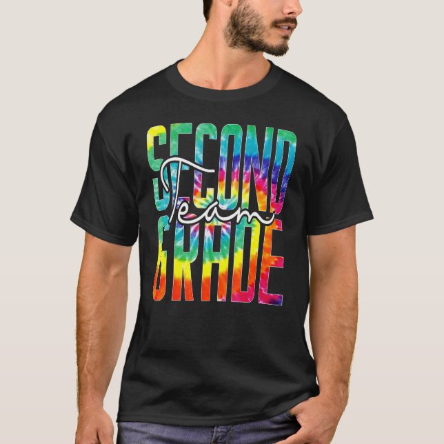 Team Second Grade Hello 2nd Grade Back To School 1 T-Shirt (Front)