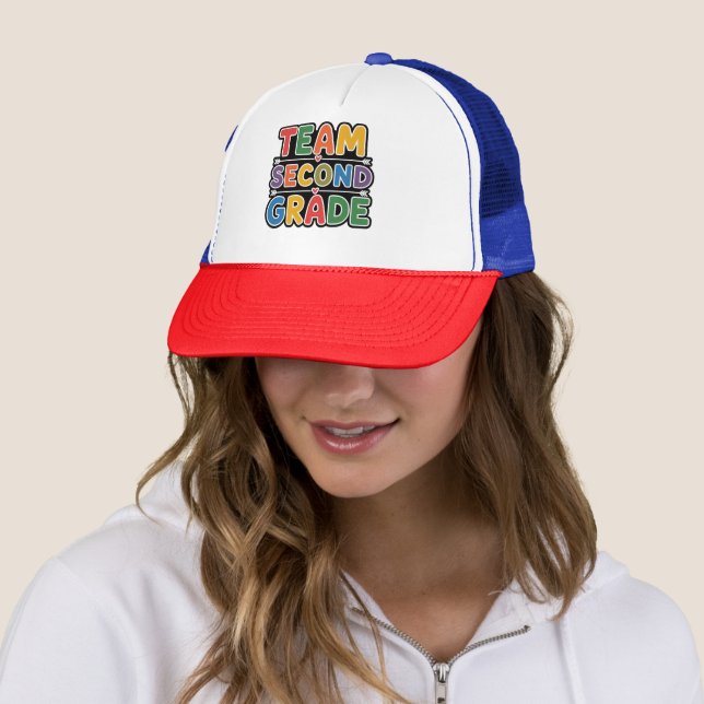 Team Second Grade Trucker Hat (In Situ)