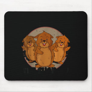 Team Shadow Crew Groundhog Day Respect The Shadow  Mouse Pad