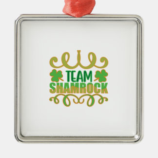 Team Shamrock Metal Tree Decoration