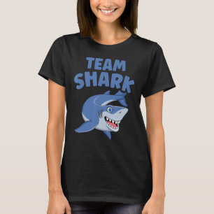 Team Shark Marine Biology Shark Ocean T-Shirt