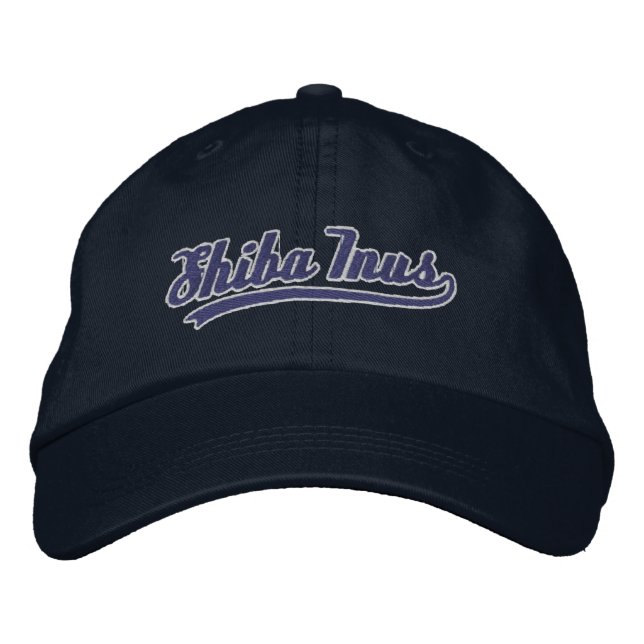Team Shiba Inu Embroidered Hat (Front)