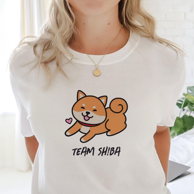 Team Shiba | Shiba Inu Dog Lover T-Shirt (Creator Uploaded)