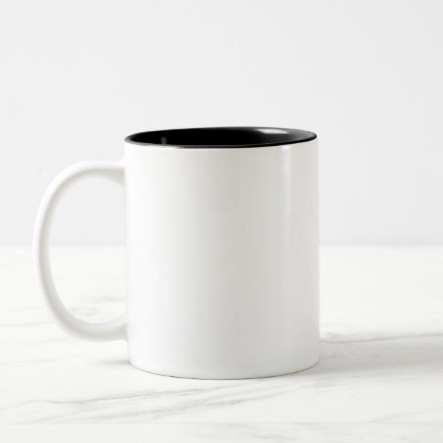Team Singleton Lifetime member Two-Tone Coffee Mug (Left)