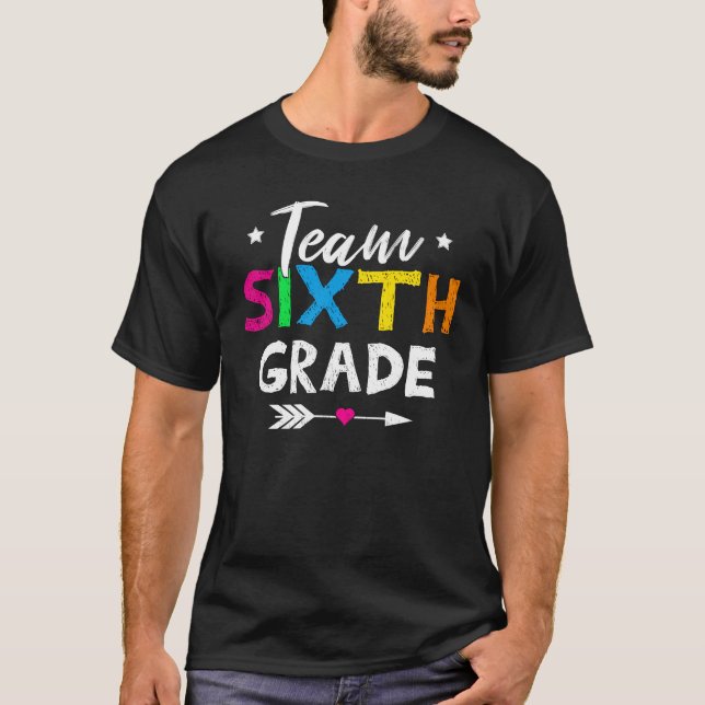 team sixth grade T-Shirt (Front)