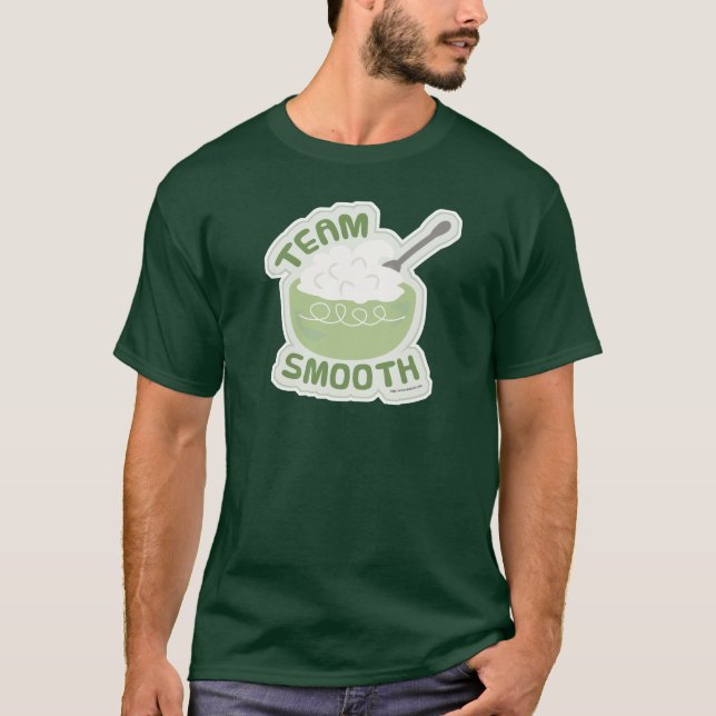 Team Smooth Potatoes Thanksgiving Cartoon T-Shirt (Front)
