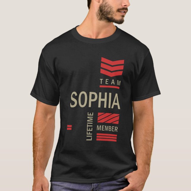 Team Sophia Gift T-Shirt (Front)
