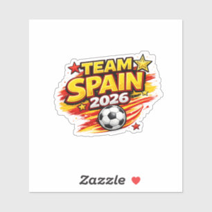 TEAM SPAIN 2026 Fan Patriotic Spain Foot