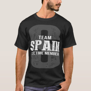 Team SPAIN Lifetime Member T-Shirt