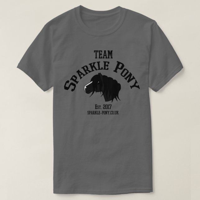 Team Sparkle Pony T-Shirt (Design Front)