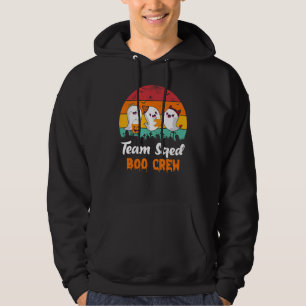 Team SPED Boo Crew Halloween Ghost SPED Special Ed Hoodie