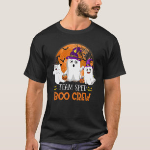 Team SPED Boo Crew Halloween Ghost SPED Special Ed T-Shirt