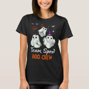 Team SPED Boo Crew Halloween Ghost SPED Special Ed T-Shirt