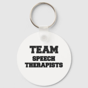Team Speech Therapists Key Ring