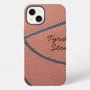 Team Spirit_Basketball texture_Autograph Style iPhone 13 Case