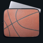 Team Spirit_Basketball texture look_Hoop it up! Laptop Sleeve<br><div class="desc">Talk about great stuff! If you're feeling creative,  you can add your own text or graphics,  just click "Customise it, " and away you go!

 Makes a winning gift for any player,  coach or big time fan of the round ball.</div>