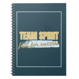 Team Spirit Inspirational Company Business Gift Notebook