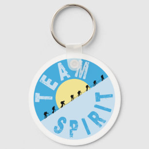 Team Spirit - Mountain Climbing Key Ring