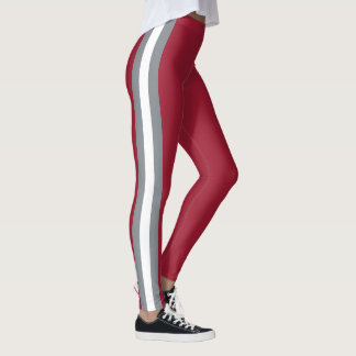 Team Spirit of Alabama on Crimson Leggings